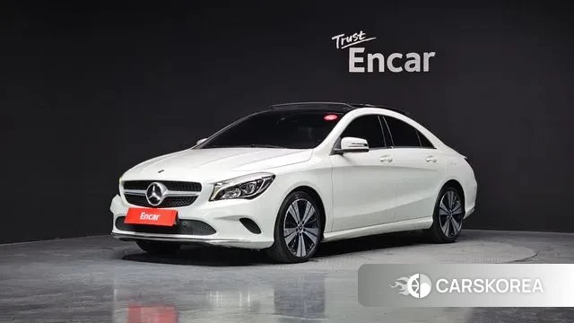 Mercedes-Benz CLA-Class C117 2018 Белый из Кореи