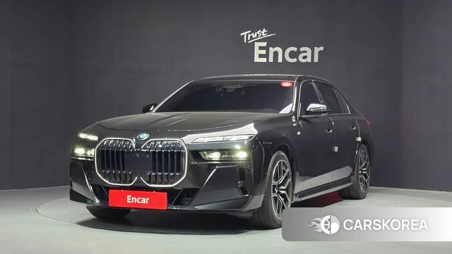 BMW 7 Series (G70) 2024 Черный из Кореи