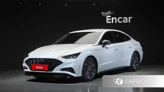 Hyundai Sonata (DN8) 2020 Белый из Кореи