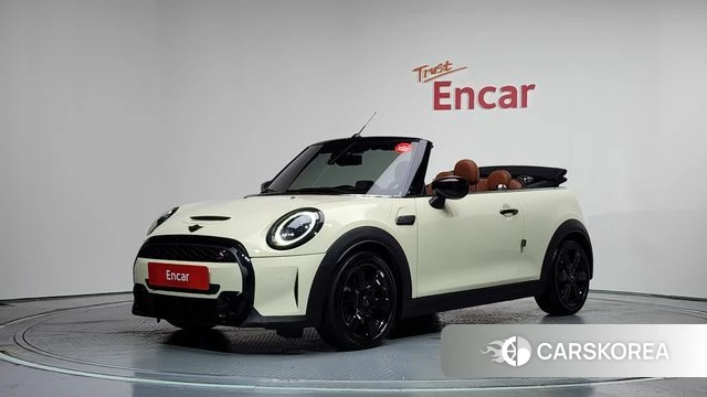 Mini Cooper S Convertible 2021 Жемчужный цвет из Кореи