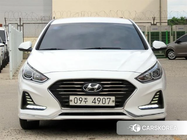 Hyundai Sonata New Rise 2019 Белый из Кореи