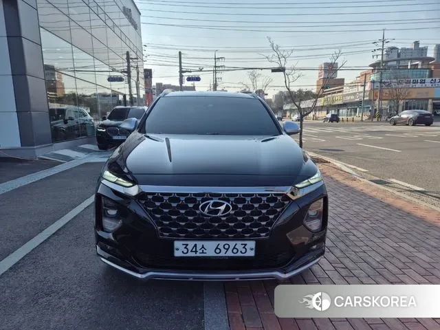 Hyundai Santa Fe TM 2019 Черный из Кореи