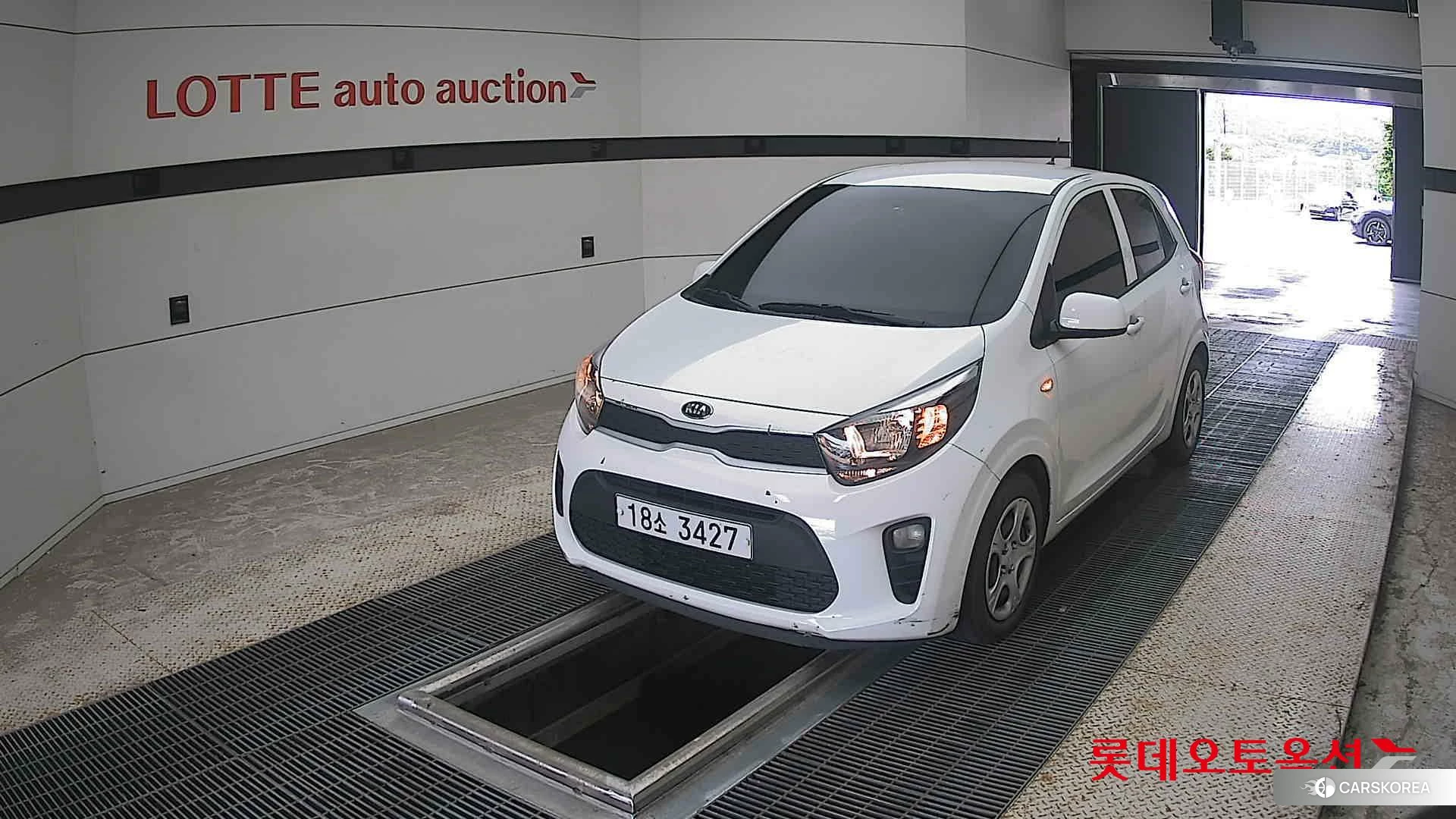 Kia Morning 2019 Белый из Кореи