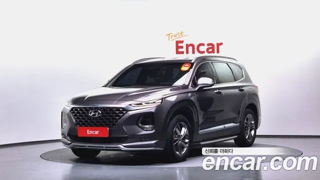 Hyundai Santa Fe TM 2019 Серый из Кореи