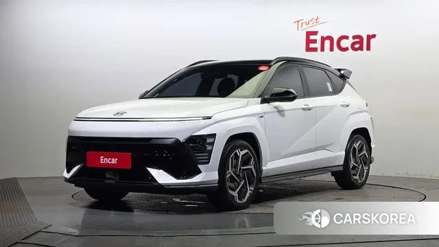 Hyundai Kona (SX2) 2023 Белый из Кореи