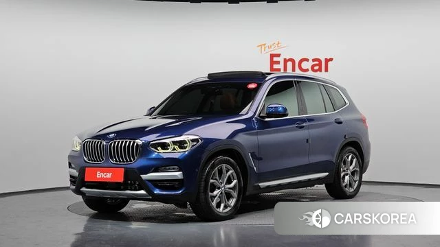 BMW X3 (G01) 2019 Синий из Кореи