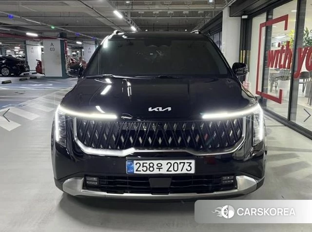 Kia The New Carnival 4th Generation 2025 Черный из Кореи