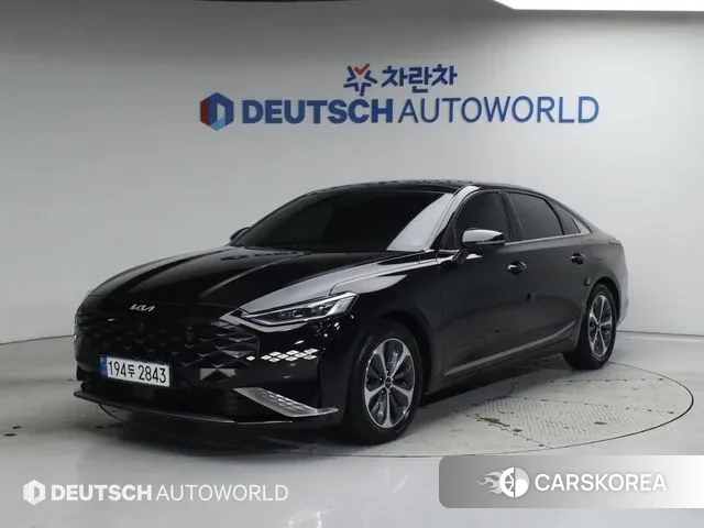 Kia K8 Hybrid 2021 Черный из Кореи