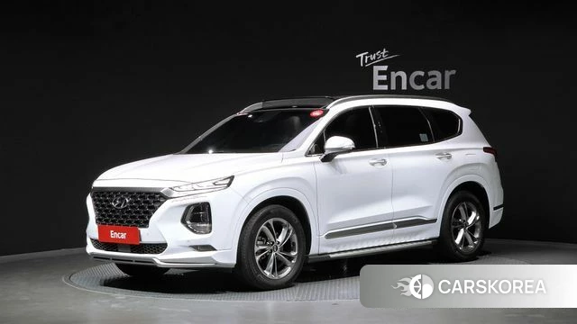 Hyundai Santa Fe TM 2019 Белый из Кореи