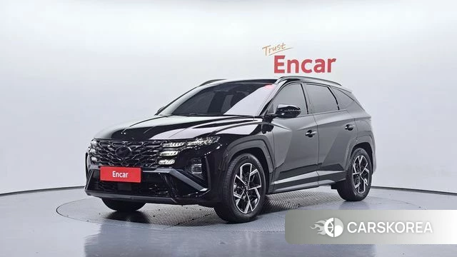 Hyundai The New Tucson (NX4) 2024 Черный из Кореи