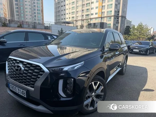 Hyundai Palisade 2021 Синий из Кореи
