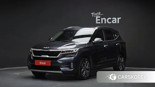 Kia Seltos 2021 Серый из Кореи