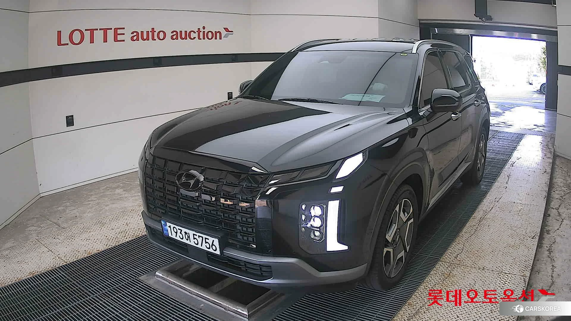 Hyundai Palisade 2023 Abyss Black Pearl из Кореи