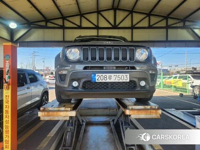 Jeep Renegade 2022 Серый из Кореи