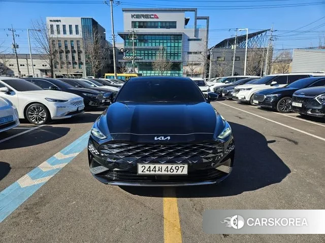 Kia K8 Hybrid 2022 Черный из Кореи