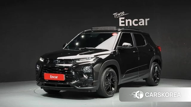 Chevrolet (GM Daewoo) Trailblazer 2021 Черный из Кореи