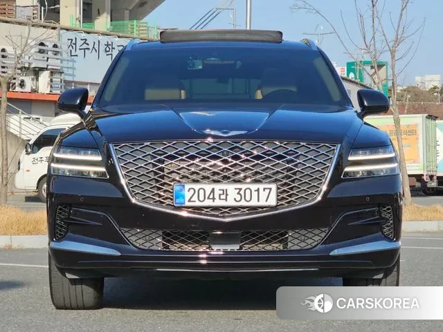 Genesis GV80 2022 Черный из Кореи