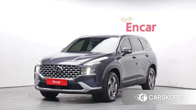 Hyundai The New Santa Fe 2021 Серый из Кореи