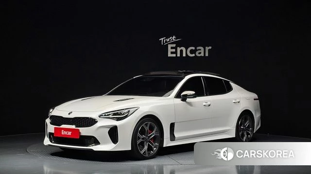 Kia Stinger 2018 Белый из Кореи