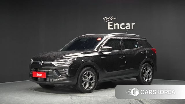 Ssangyong Beautiful Korando 2022 Черный из Кореи
