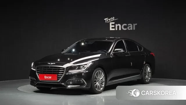 Genesis G80 2018 Черный из Кореи
