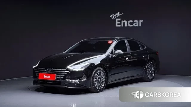 Hyundai Sonata Hybrid (DN8) 2020 Черный из Кореи