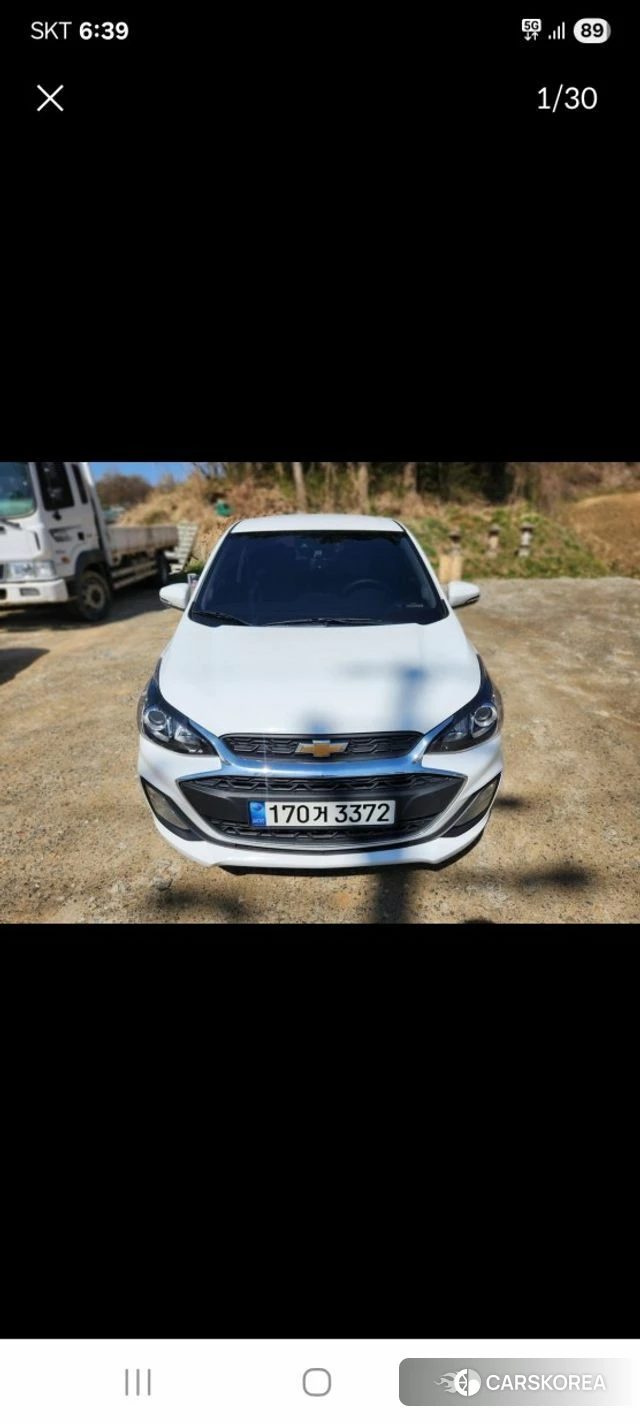 Chevrolet (GM Daewoo) The New Spark 2021 Белый из Кореи