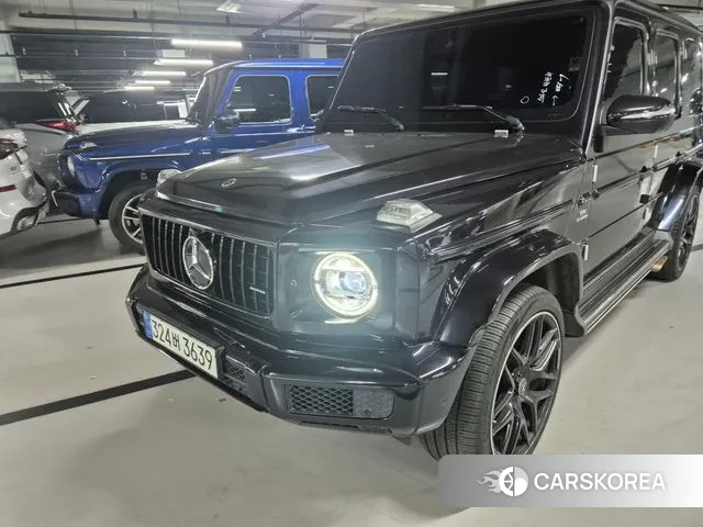 Mercedes-Benz G-Class W463b 2021 Серебряный из Кореи