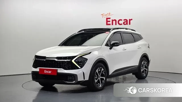 Kia Sportage 5th Generation Hybrid 2021 Белый из Кореи