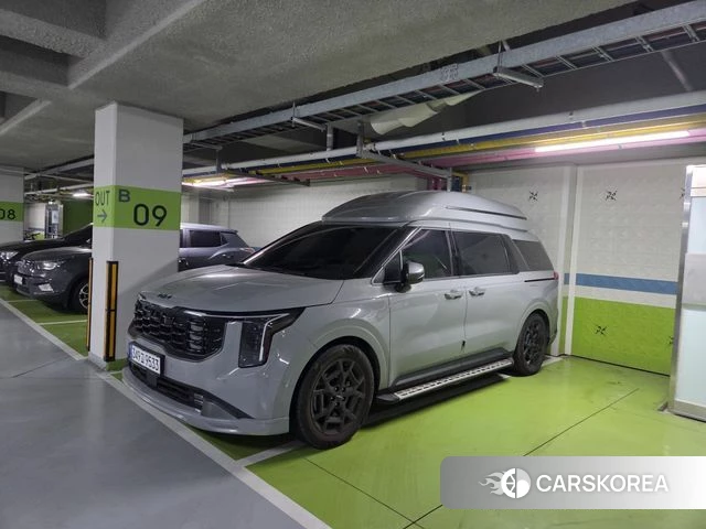 Kia The New Carnival 4th Generation 2024 Серый из Кореи