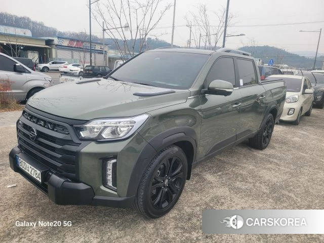 Ssangyong The New Rexton Sports Cannes 2023 Светло-зеленый из Кореи