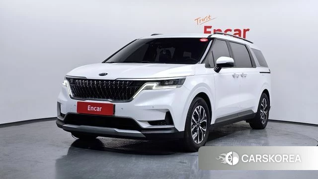 Kia Carnival 4th generation 2021 Белый из Кореи