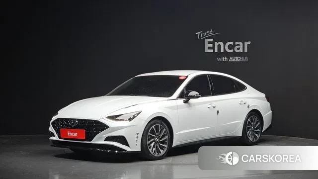 Hyundai Sonata (DN8) 2022 Белый из Кореи
