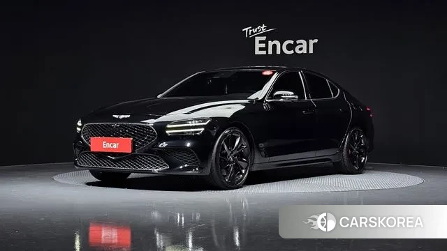 Genesis The New G70 2021 Черный из Кореи