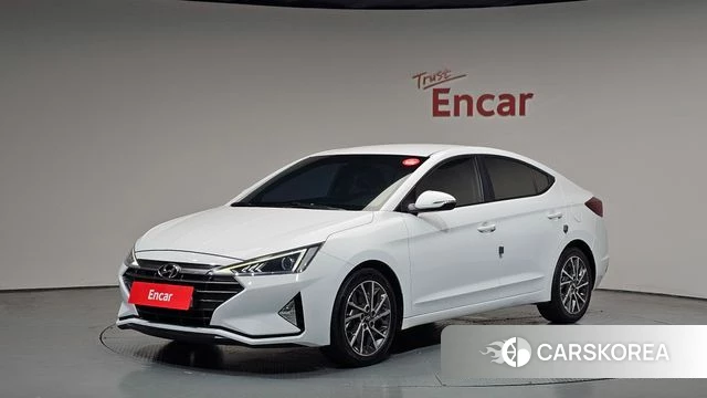 Hyundai The New Avante AD 2019 Белый из Кореи