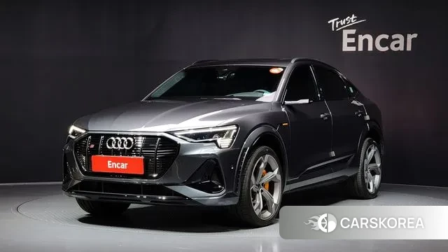 Audi e-Tron 2023 Серый из Кореи
