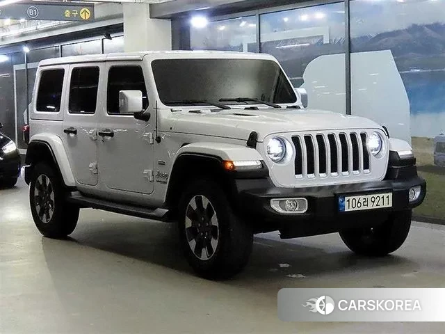 Jeep Wrangler (JL) 2021 Белый из Кореи