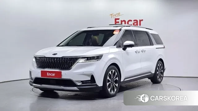 Kia Carnival 4th generation 2021 Белый из Кореи