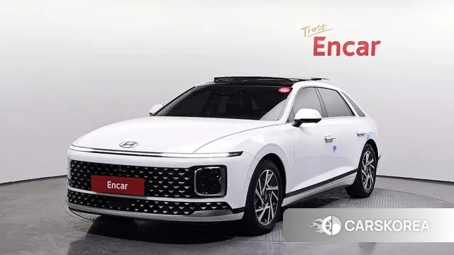 Hyundai Grandeur (GN7) 2023 Белый из Кореи