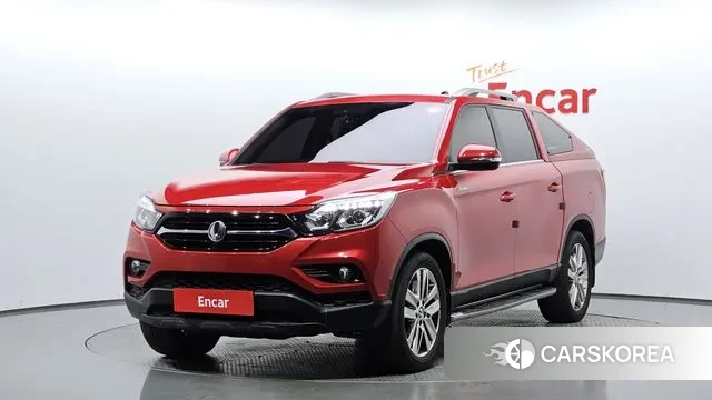 Ssangyong Rexton Sports 2019 Красный из Кореи