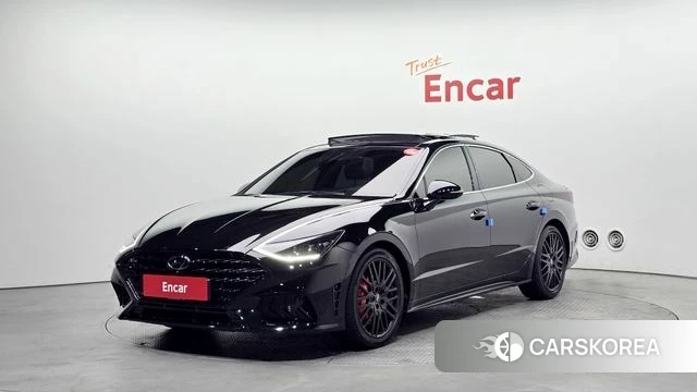 Hyundai Sonata (DN8) 2022 Черный из Кореи