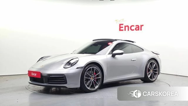 Porsche 911(992) 2020 Серебряный из Кореи