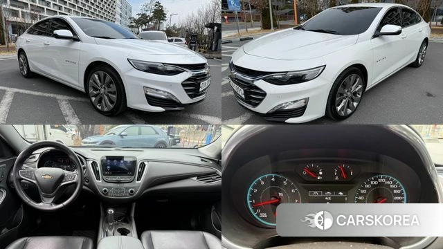 Chevrolet (GM Daewoo) The New Malibu 2019 Белый из Кореи