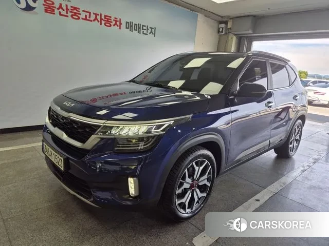 Kia Seltos 2021 Синий из Кореи
