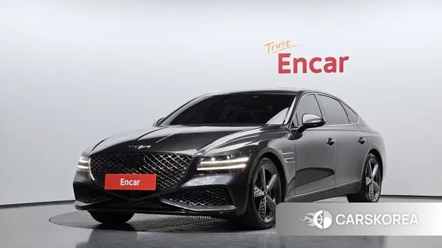 Genesis G80 (RG3) 2022 Черный из Кореи