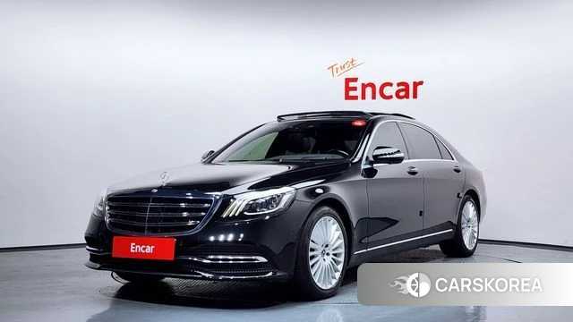 Mercedes-Benz S-Class W222 2019 Черный из Кореи