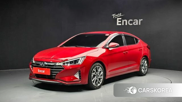 Hyundai The New Avante AD 2019 Красный из Кореи