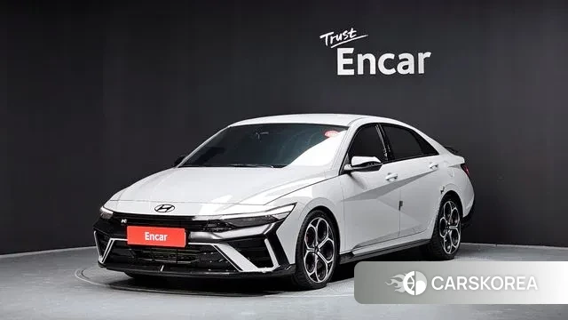 Hyundai The New Avante (CN7) 2024 Серебристо-серый из Кореи