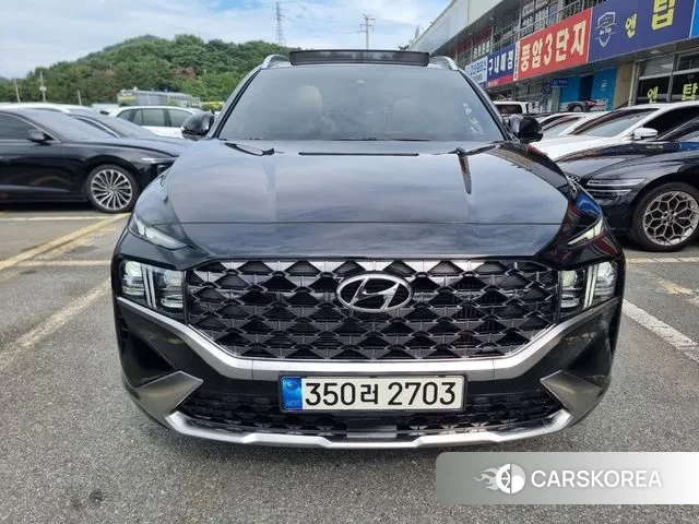 Hyundai The New Santa Fe 2021 Черный из Кореи