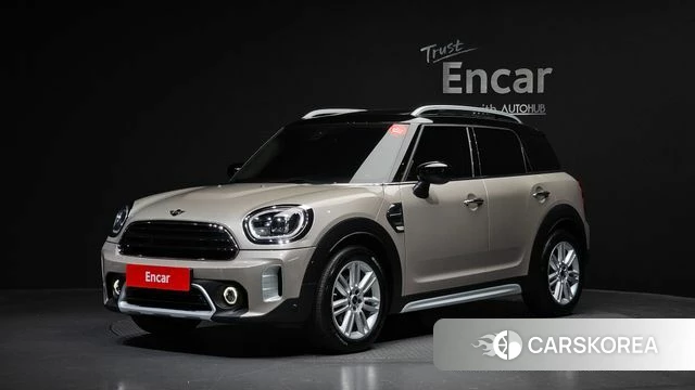Mini Cooper Countryman 2023 Серебристо-серый из Кореи